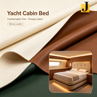 Cuir synthétique Jemery pour l'intérieur des bateaux de luxe, alternative au cuir PU, résistant aux UV, anti-oxydation, imperméable