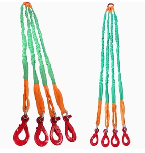 Chứng nhận 25mm phẳng Webbing Sling 50ton 3t nâng cáp treo Webbing Sling với 1 tấn nâng Công suất - Product Image 1