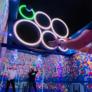 Equipo Deportivo Digital para Parques de Diversiones, Juego Interactivo de Tiro al Blanco con Pelotas Voladoras, Multijugador, para Interiores - Product Image 5