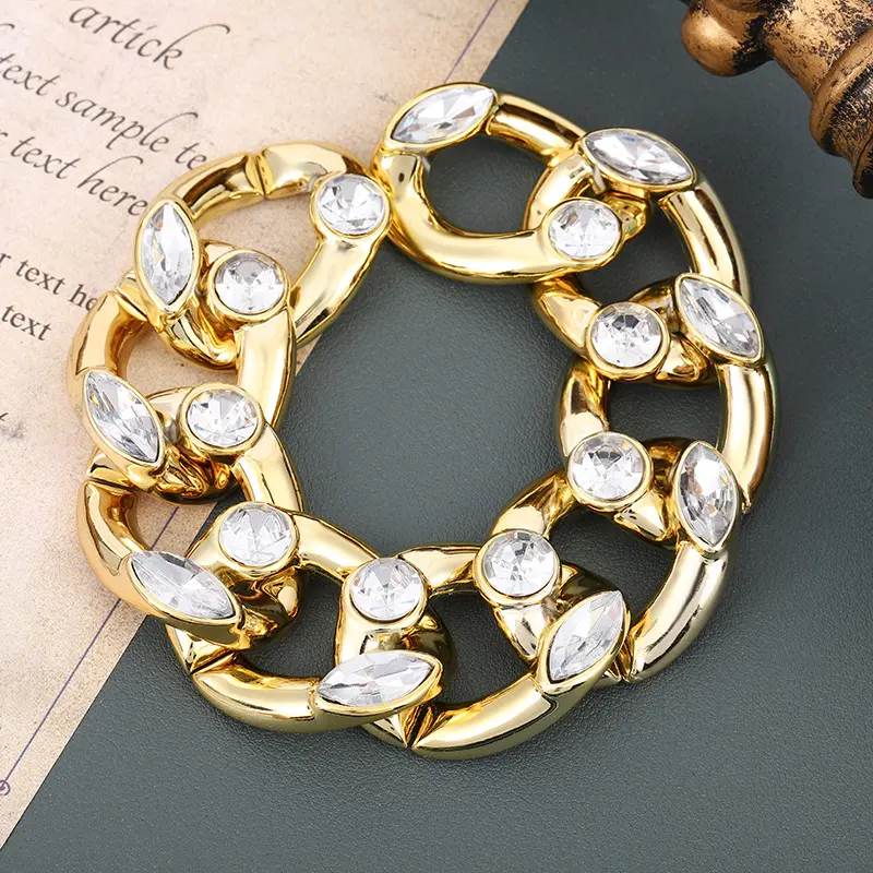 Gros diamant acrylique reliant les anneaux strass brillant connecteurs de lien rapide résultats de bijoux pour boucle d'oreille, collier, poignée de sac à main