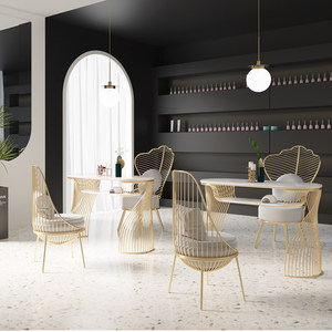 Modern Design Wood <b>Nail</b> Salon Manicure <b>Desk</b> with Dust Collector for <b>Nail</b> Bar or Mall - Product Image 2