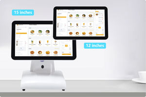 Máquina POS todo en uno de 15 pulgadas con sistema Android y Windows, caja registradora con pantalla para el cliente - Product Image 6