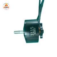 Moteur de drone robot sans balais OEM 3115 4214 4320 en métal à faible consommation d'énergie pour pièces de quadricoptère FPV pour assemblage multi-rotor DIY