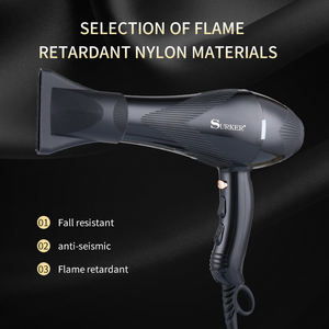 Secador de Pelo <span class=keywords><strong>SURKER</strong></span> de Alta Potencia con Iones Negativos, Viento Frío y Caliente para Uso Doméstico - Product Image 5