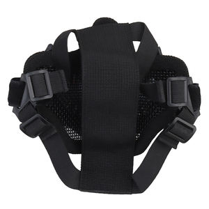 Hochatmungsaktiver Multifunktions-Skelett-Taktischer Gesichtsschutz aus TPE-Material, Schwarz Transparent, Sicherheits-Personenschutzausrüstung - Product Image 5