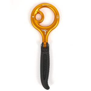 Descensor Xinda de 9 anillos de aleación de aluminio de 23 cm, dispositivo de descenso rápido para escalada y rescate - Product Image 2