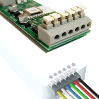 Controlador LED Tuya Zigbee 15A 12V Smart Life 5-24V Para Tira LED de un Solo Color, Doble Color, Monocromático, CCT, RGB, RGBW, RGBCCT, RGBCW, Atenuador ZigBee
