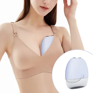 New Arrival Hands Free Portable Electric Breast Pump Silicone Milk Pump For Women Wireless Wearable Breast Pump