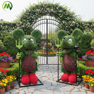 Nouveau Style Jardin Décoratif Animaux Statues Taille et Forme Personnalisées Animaux Artificiels Topiaire Sculpture Animal Artificiel - Product Image 1