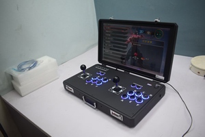 Máquina Arcade Plegable Doble <span class=keywords><strong>de</strong></span> 20 Pulgadas, Nueva, Portátil, con Palancas Metálicas, Consola <span class=keywords><strong>de</strong></span> <span class=keywords><strong>Juegos</strong></span> <span class=keywords><strong>de</strong></span> <span class=keywords><strong>Lucha</strong></span> - Product Image 4