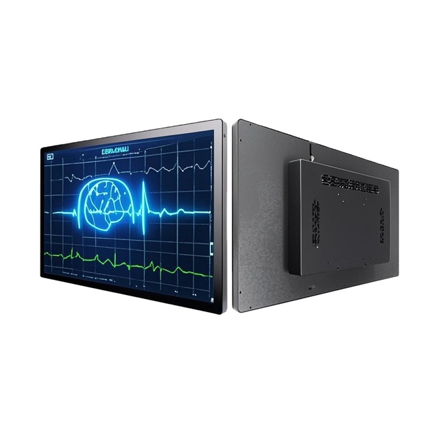 19'' Industrial Touch Screen Computer Mini Pc Ip65 Waterproof Grade Wall Mountable Bracket Installation Screen Monitor