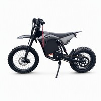 Moto cross électrique F18 à suspension intégrale, tout-terrain, pour adultes, avec batterie lithium amovible