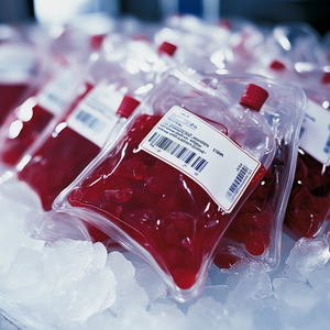 Pegatinas adhesivas médicas duraderas holográficas para almacenamiento de sangre, entornos de impresión de <span class=keywords><strong>vinilo</strong></span>, equipo médico de alimentos refrigerados - Product Image 2