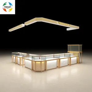 Display Cosmetic Kiosk Fashionable Perfume Display Sale Furniture Design Store Island Shopping Showcase