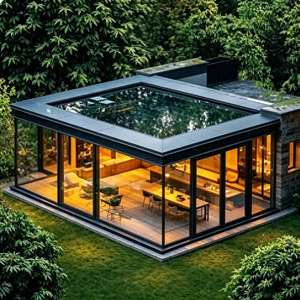 Casa Prefabbricata di Lusso Moderna in Acciaio e Vetro, Comoda Capsula Spaziale, Cabina Mobile Eco-Sostenibile per Turismo e Hotel Prefabbricati - Product Image 3