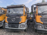 Nouveau Camion Benne Shacman 8x4 à Conduite à Gauche Diesel Euro 3 10 Roues Capacité 21-30T pour l'Ingénierie Minière
