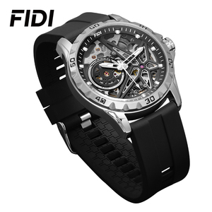 Reloj mecánico automático FIDI para hombre con esfera luminosa y resistente al agua - Product Image 4