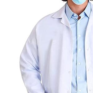 Bata de Laboratorio Blanca Unisex, Uniforme Médico de Algodón y Poliéster para Doctores, Uniformes de Hospital para Hombres - Product Image 6