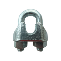 Galvanisé Malléable DIN741 Câble Clips De Câble