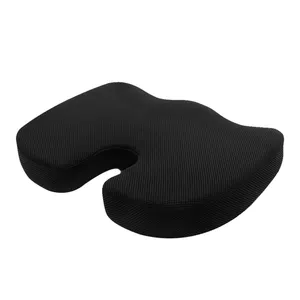 Tùy Chỉnh Làm Mát Xe Seat Cushion Memory Foam Gel Đệm Ngoài Trời Chỉnh Hình Memory Foam Gel Seat Cushion 100% Polyester Dệt Kim