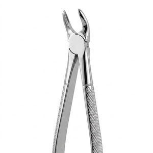 Forceps d'extraction dentaire maxillaire Tarrant Global AF2-46, en acier inoxydable, réutilisable, instrument ergonomique texturé - Product Image 1