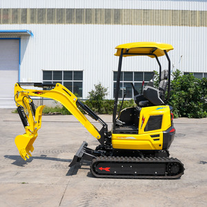 משלוח חינם מיני חופר מיני חופר ספקים זחלן מיקרו מחפר מיקרו חופר חדש מנוע קובוטה 1.5 מכונת טון לשימוש ביתי - Product Image 1