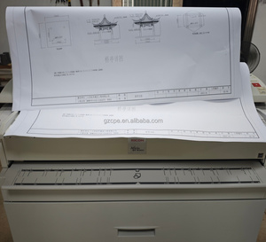 Machine d'ingénierie multifonctionnelle grand format MPW3601, utilisée pour l'impression, la copie et la numérisation, prend en charge la sortie <span class=keywords><strong>A0</strong></span> pleine grandeur. - Product Image 5