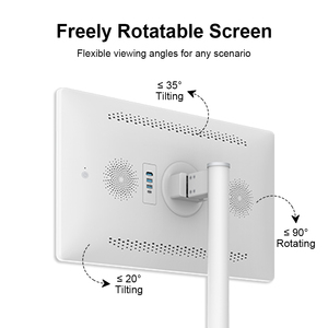 Portable LED White 32-Inch Smart <b>TV</b> <b>Android</b> 15.0 8+128 Gaming Tablet FHD Resolution 10000mAh Battery for Meetings Reservations L - Product Image 2