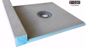 Placa <span class=keywords><strong>de</strong></span> <span class=keywords><strong>Ducha</strong></span> <span class=keywords><strong>de</strong></span> Fibra <span class=keywords><strong>de</strong></span> Vidrio para Cuarto Húmedo, se Puede Instalar en la Pared y el <span class=keywords><strong>Suelo</strong></span> del Baño - Product Image 3