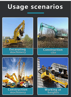 Télécommande sans fil à 3, 4, 5, 6, 7, 8 leviers pour grues montées sur camion, excavatrices, machines de forage, plateformes de travail aérien