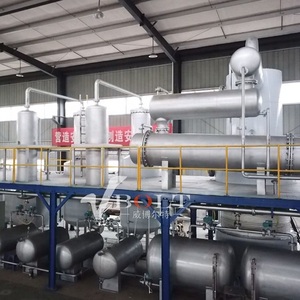 Equipo de destilación al vacío y refinación de aceite usado para aceite base - Product Image 5