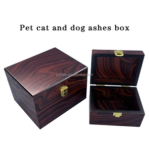 Ready to Ship Wooden Photo Frame Pet Memorial Ash Box Pet <strong>Cat</strong> Dog <strong>Urn</strong> Companionship Keepsake With Sack Storage Handmade Box - Product Image 4
