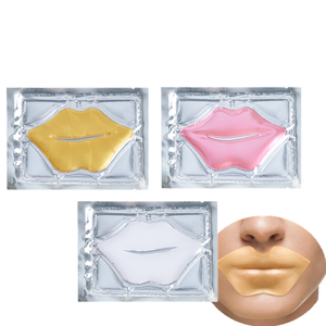 OEM Private Label Bio-Schlaf-Plumping-Gel 24k Gold Hydrogel-Gel-Patches Pflege Koreanische Kollagen-Lippenmaske - Product Image 2
