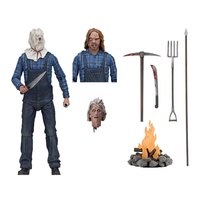 NECA 39719 Freitag der 13. Black Friday Jason Voorhees Deluxe Edition PVC 7-Zoll Actionfigur Modell Spielzeug