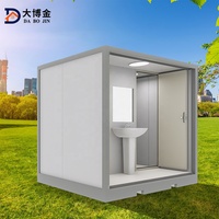 Système de toilettes modulaires personnalisable pour les écoles Zones rurales Parcs hautement adaptés aux immeubles de bureaux Appartements Hôtels Villas Fabriqué en acier