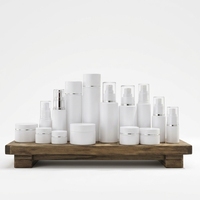 Flacons pompe en verre polyvalents pour soins de la peau 120ml 100ml 80ml 50ml 30ml 25ml 20ml et pots à crème pour sérum et crème visage
