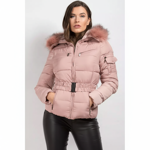 Hot Warm Shiny Bubble Women's Coats Fashion Long Sleeve Solid Zipper <b>Pocket</b> Short Women Puffer Jacket Winter Jacket - Product Image 1