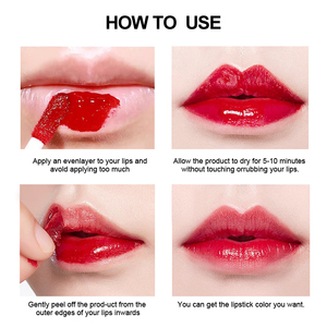 Delineador de Labios Líquido Impermeable, Tinta de Labios con Efecto Tinta, Delineador de Labios Desprendible - Product Image 2