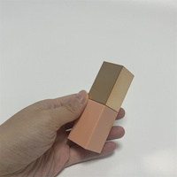 7ML grand pinceau correcteur liquide rouge à lèvres Tube vide carré fond de teint brillant à lèvres emballage avec marque privée