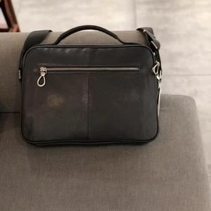 Borsa a Tracolla Vintage in Pelle Bovina di Prima Qualità per Uomo, Piccola Borsa Orizzontale per <span class=keywords><strong>iPad</strong></span>, Borsa a Mano Retrò per Uso Quotidiano e Business - Product Image 2