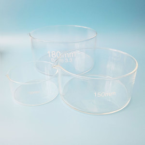 Verrerie de laboratoire <span class=keywords><strong>Verre</strong></span> borosilicate 15Mm Boîte de culture <span class=keywords><strong>Petri</strong></span> - Product Image 4