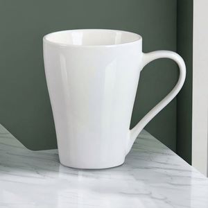 Nouvelle conception de tasse moderne en céramique de couleur unie avec poignée, grande capacité, tasse à lait - Product Image 3