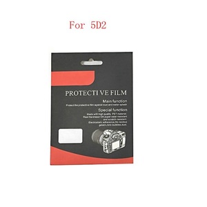 Protecteur d'écran de moniteur LCD Durable de protection avant facile à installer pour <span class=keywords><strong>Canon</strong></span> 5DIII 7D 6D 60D 600D 550D <span class=keywords><strong>50D</strong></span> 5DII - Product Image 1