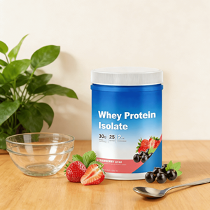 אבקת חלבון מי גבינה מבודד 2 ליברות, תוסף אנרגיה לגברים ונשים, מותג פרטי - Product Image 5