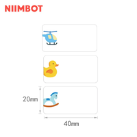 Autocollant d'Étiquette pour Imprimante Thermique Niimbot B3S B21 B1