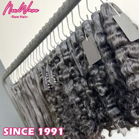 Extensions de cheveux vierges philippins NewWave Raw, lots de mèches avec closure, qualité 9A-15A, super double drawn, double trame machine, 8-40 pouces, sans traitement chimique