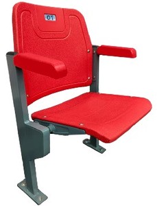 Asiento Plegable de HDPE para Estadio, Silla Abatible, Asientos Fijos de Plástico para Gimnasios, Arenas y Estadios CS-ZZB-GL - Product Image 6