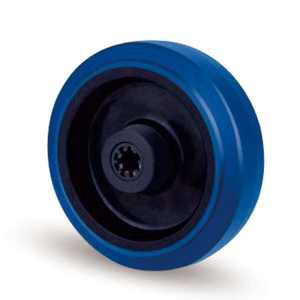 จานล้อหมุนยางยืดสีฟ้าความจุ200กก. - Product Image 3