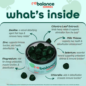 Gomitas de desintoxicación OEM con etiqueta privada, suplemento de zeolita, vitaminas para la salud y la función inmunológica para niños y adultos, no para mujeres embarazadas - Product Image 3