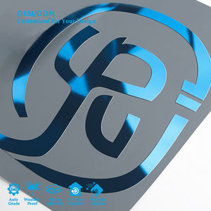 Logotipo de coche personalizado electroformado níquel pegatina <span class=keywords><strong>s</strong></span> insignias de coche personalizadas emblemas - Product Image 1